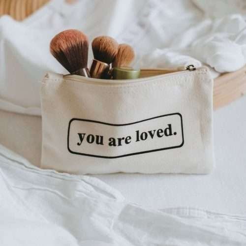 christliches Produkt Accessoire Tasche 'you are loved.'