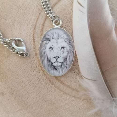 christliches Produkt Halskette Löwe