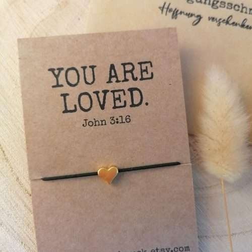 christliches Produkt Armband You are loved