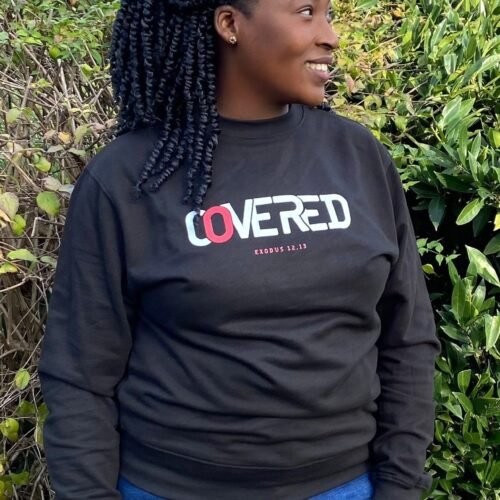 christliches Produkt Covered Unisex Sweatshirt